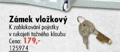 Vložkový zámek