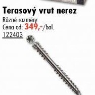 Vrut terasový Spax
