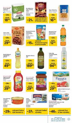 akční leták Tesco 27.4.2022-3.5.2022