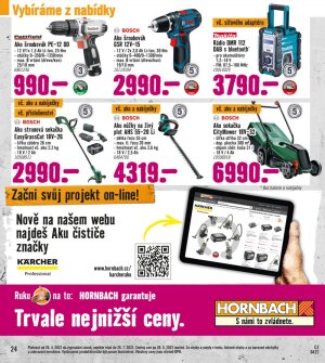 akční leták Hornbach 26.4.2022-27.7.2022