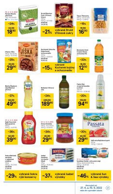akční leták Tesco 27.4.2022-3.5.2022