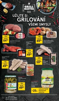 akční leták Tesco 27.4.2022-3.5.2022