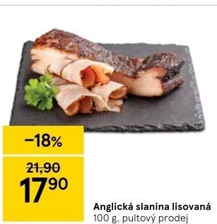 Anglická slanina lisovaná