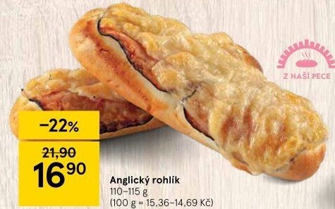 Anglický rohlík