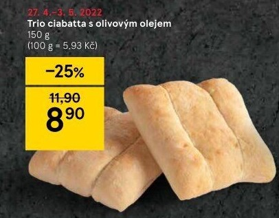 Ciabatta trio