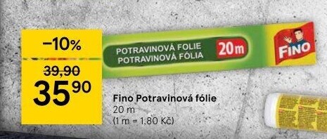 Fólie potravinová Fino