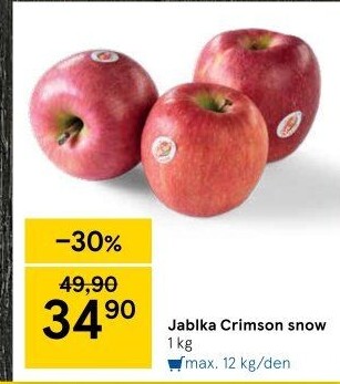 Jablka Crimson Snow