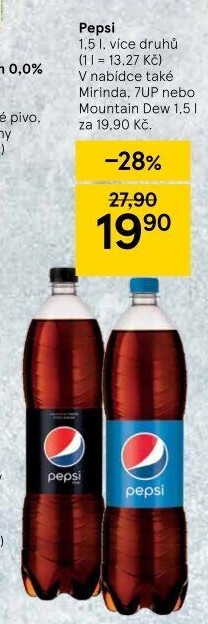 Limonáda Pepsi