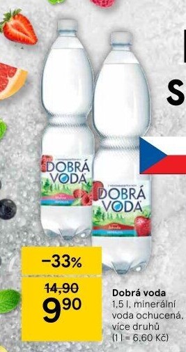 Ochucená voda Dobrá voda