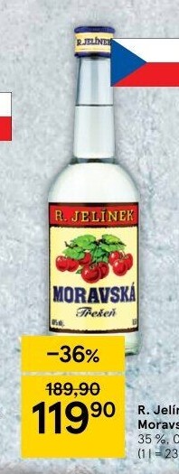 Pálenka Třešeň Moravská Rudolf Jelínek