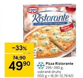Pizza mražená Ristorante Dr. Oetker
