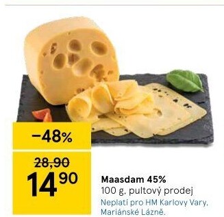 Sýr Maasdamer 45%