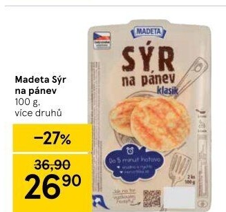 Sýr na pánev Madeta