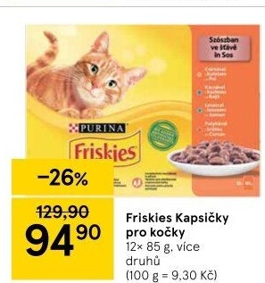 Kapsičky pro kočky Friskies