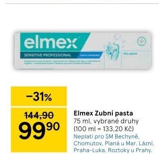Pasty na zuby Elmex