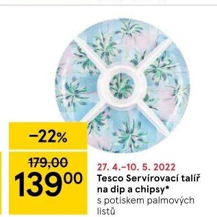 Servírovací talíř Tesco