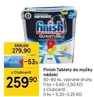 Tablety do myčky Finish