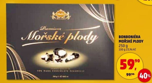 Bonboniera Mořské plody Premium Laguna Carla