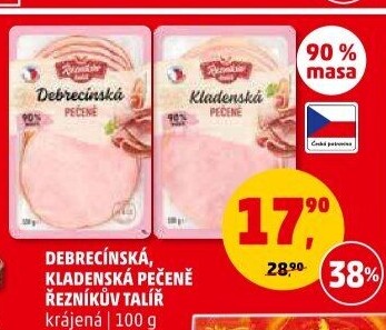 Debrecínská pečeně Řezníkův talíř