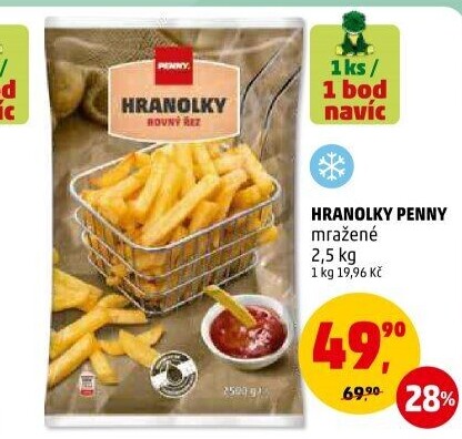 Hranolky mražené Penny