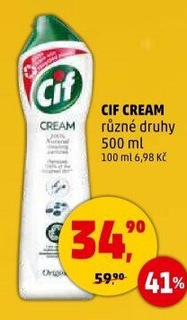 Krémový čistič Cif Cream