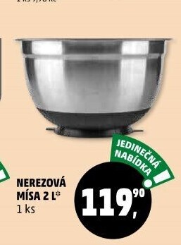 Nerezová mísa