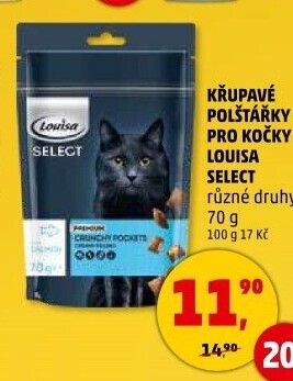 Pamlsky pro kočky polštářky Select Louisa