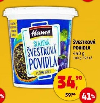 Povidla Hamé