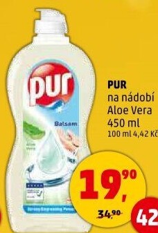 Prostředek na nádobí Pur
