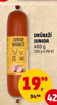 Salám drůbeží Junior