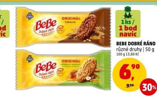 Sušenky BeBe Dobré ráno Opavia