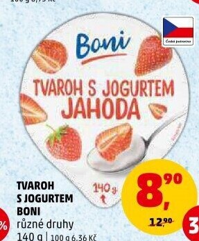 Tvaroh s jogurtem Boni