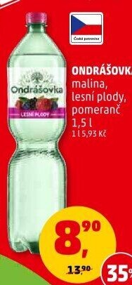 Voda ochucená Ondrášovka