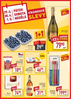 akční leták BILLA 27.4.2022-3.5.2022