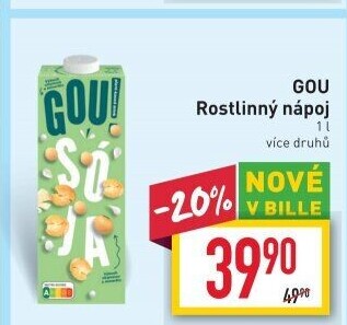 Nápoj rostlinný Gou