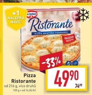 Pizza mražená Ristorante Dr. Oetker