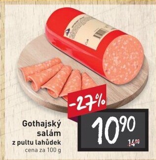 Salám Gothaj Kostelecké uzeniny