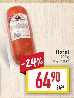 Salám Horal Kostelecké uzeniny