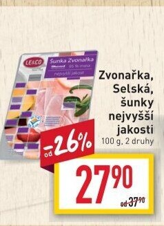 Šunka Zvonařka nejvyšší jakosti LE&amp