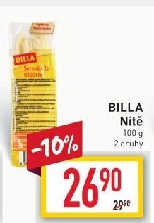 Sýrové nitě Billa