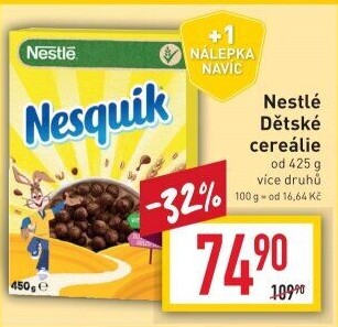 Cereálie Nestlé