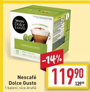 Kapsle Dolce Gusto Nescafé