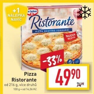 Pizza mražená Ristorante Dr. Oetker