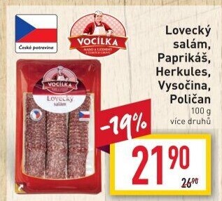 Salám lovecký Vocílka