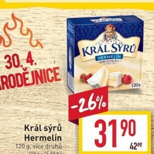 Sýr Hermelín Král sýrů