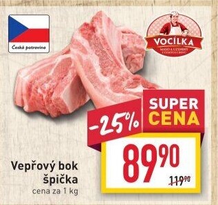 Vepřový bok špička Vocílka