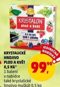 Hnojivo pro plod a květ Kristalon
