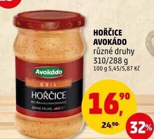 Hořčice Avokádo