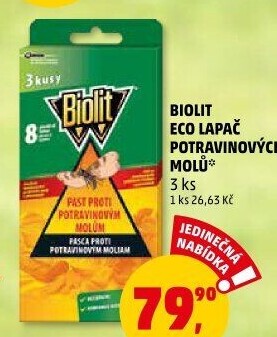 Lapač potravinových molů Eco Biolit