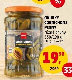 Okurky Cornichons Penny